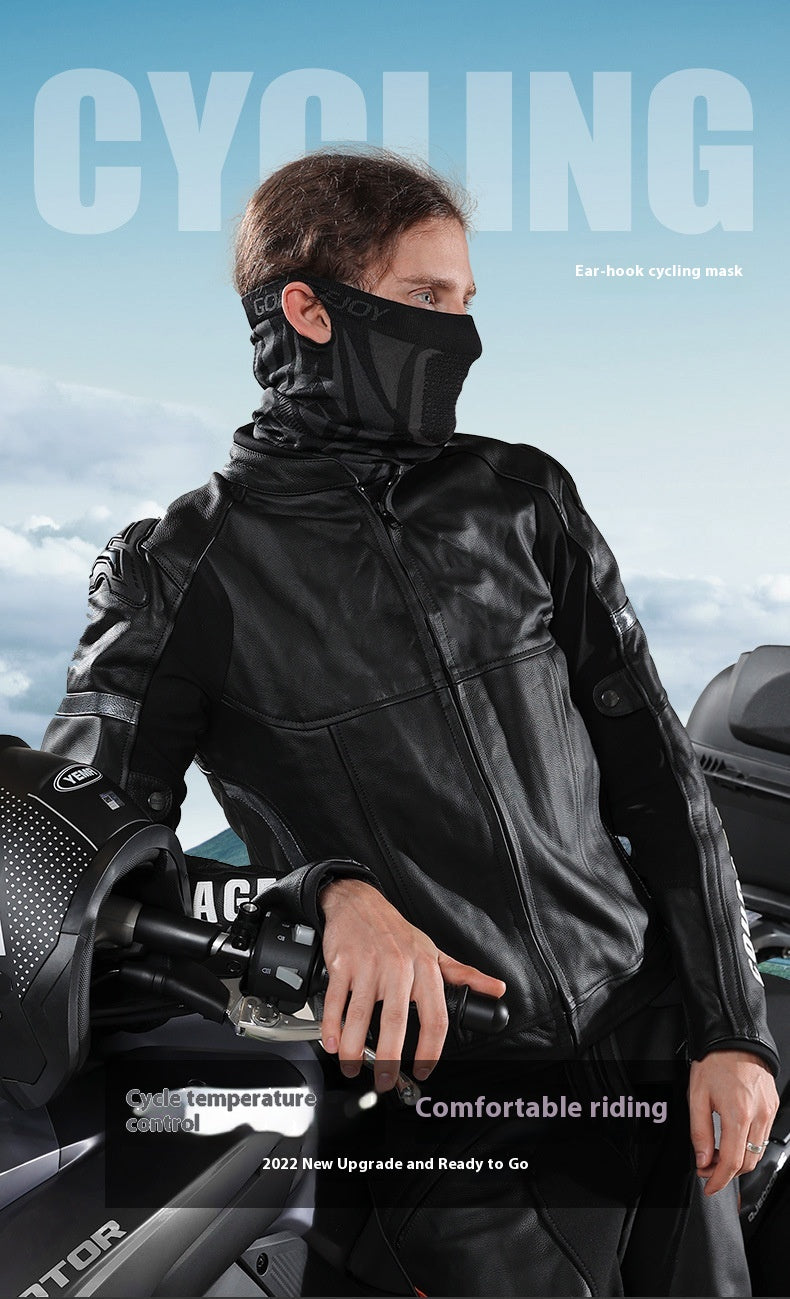 Skimaske, Ohren hängend, Gesichtspflege, Schal, winddicht, Thermo-Kopfbedeckung