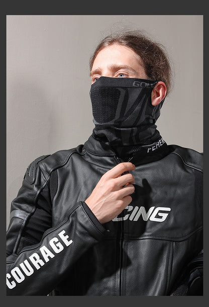 Skimaske, Ohren hängend, Gesichtspflege, Schal, winddicht, Thermo-Kopfbedeckung